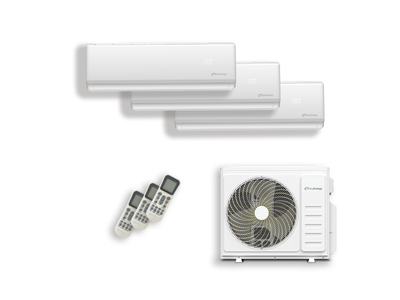 Climatizzatore Trial Split 9000+9000+9000 BTU Inverter Wi-Fi A++ – 3 stanze · E327-9x3